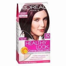From chestnut and honey brown hair to mahogany brown hair, the hair color options for brunettes are unlimited. L Oreal Healthy Look Creme Gloss Hair Color 4br Dark Red Brown Cherry Chocolate Buy Online In Qatar At Qatar Desertcart Com Productid 2360795