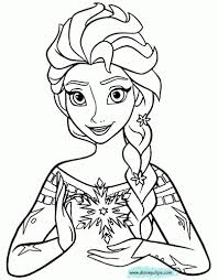 Enjoy this awesome printable disney frozen coloring sheet and have fun! Elsa Coloring Pages Free Printable Doraemon