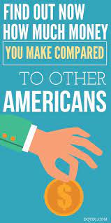 Find Out Now How Much You Make Compared To Other Americans Earn Money Blogging Best Money Saving Tips Income