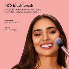 Real Techniques Ultra Plush Blush Makeup Brush, For Loose, Cream, or  Pressed Blush, Rosy Glow Cheeks, Fluffy Powder Brush, Aluminum Ferrules,  Synthetic Bristles, Vegan & Cruelty Free, 1 Count : Beauty & Personal Care 