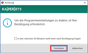 Aktivieren Oder Deaktivieren Des Selbstschutzes In Kaspersky Internet Security 19