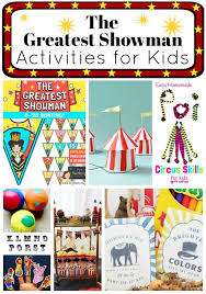 The Greatest Showman Activities For Kids Red Ted Art Make Crafting With Kids Easy Fun Circus Crafts Kids Art Projects Circus Theme Crafts