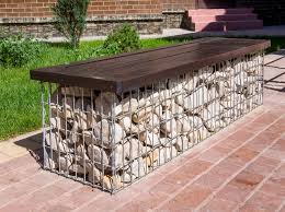 This concrete propane fire pit will add warmth and contemporary style to any outdoor living space. Looking To Buy Or Build A Gabion Bench Read Our Guide To Gabion Benches Gabion Reviews