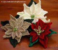 Evanescence Christmas Crochets Noel Crochet Fleur De Noel Tricot Et Crochet