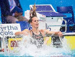 She quickly claimed her spot in the . Katie Ledecky Beaten In 200 Meter Freestyle At World Championships The New York Times