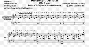 If you have difficulty reading the notes, then we suggest our easy piano sheet. Moonlight Sonata Png Images Pngwing
