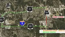 ALDOT announces plan to close I-10/SR-181 interchange, shift ...