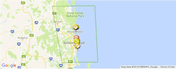 This map, created in 2012, accurately depicts the sunshine coast trail, and the placement of the huts/camping spots. Sunshine Coast Surf Guide Maps Locations And Information