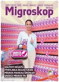 Çoklu indirim kampanyası, sınırlı sayıda satışa sunulan ürünlerde cazip indirim fırsatları, migros markalı ürün çeşitlerinde 1 alana 1 hediye kampanyası fırsatlarını değerlendirmek ve her hafta farklı ürün seçeneklerinde belli. Migroskop 28 Subat 13 Mart 2013 By Unye Migros Issuu