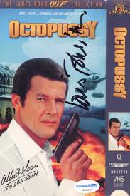 Louis Jourdan & Albert Moses "Octopussy" AUTOGRAPH Signed VHS Cover ACOA at  Amazon's Entertainment Collectibles Store