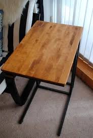 Simple Idea How To Hack Ikea Vittsjo Laptop Stand Via Simphome 9 Ikea Vittsjo Wood Table Decor Ikea Hack
