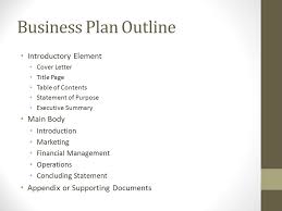 Here's a brief overview of a standard business sometimes this part of the plan will include tables that provide more details, such as a bill of materials or detailed price lists, but more often than not this. Developing A Business Plan Ppt Video Online Download