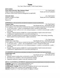Your resume needs to be mean business. Mays Masters Resume Format Career Management Center Mays Business School
