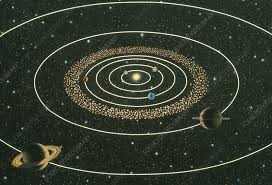 Asteroid belt - Stock Image - R300/0061 - Science Photo Library