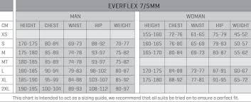 Scuba Pro Size Chart Www Bedowntowndaytona Com