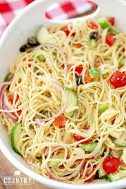 Summer Spaghetti Salad Video The Country Cook