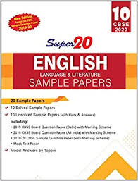 Aqa english language paper 2. Super20 English Language And Literature Sample Papers Class 10th Cbse 2018 19 Rakesh Sikri 9789386711021 Amazon Com Books