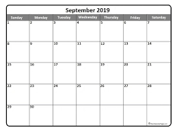 Free Printable September 2019 Calendar Page Pdf Word Excel Portrait Landscape Calendar Word Printable Calendar Template Free Calendar Template