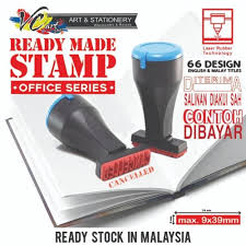 .ini adalah satu kaset video diterima dari. Common Use Office Rubber Stamp 9x39mm