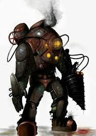 Bioshock 2 All Big Daddy Types Bioshock Big Daddy Concept Art Steampunk Characters Bioshock Art Bioshock
