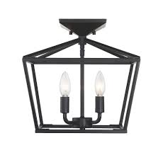 Savoy House Townsend 4 Light 13 Semi Flush Ceiling Light In Classic Bronze