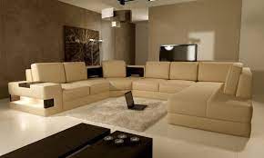 Pax wall light from hinkley lighting. How To Blend Furniture With The Brown Colored Walls Of Your Living Room La Furniture Blog Modern Living Room Colors Living Room Wall Color Beige Living Rooms
