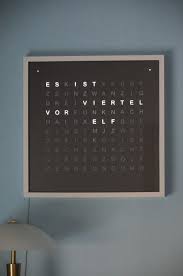 Words Clock Word Clock Qlocktwo Replica Worter Uhr Wort Uhr Qlocktwo Nachbau Words Clock Word Clock Qlockt Uhren Selber Machen Uhr Wanduhr Design