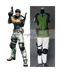 Resident Evil 5 Chris Redfield Cosplay Costume