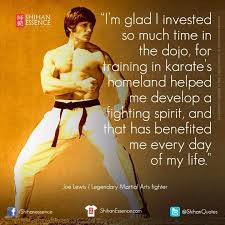 Joe Lewis Martial Arts Karate Training Karate