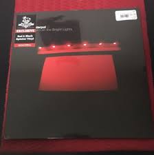 Interpol — stella was a diver and she was always down [turn on the bright lights : Popsike Com Interpol Turn On The Bright Lights Newbury Comics Red Black Sm Rip On Cover Auction Details