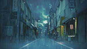 A wallpaper or background (also known as a desktop wallpaper, desktop background, desktop picture or desktop image on computers) is a digital. Anime Rainy City Background Novocom Top