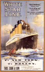 5 out of 5 stars. Rare Titanic Poster Found Montague Birrell Black Lithograph
