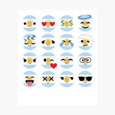 Fly your flag high with the latest flag emoji meanings for 2020. Argentina Emoji Poster By Hippoemo Redbubble