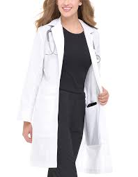 La 3165 Landau 36 75 Inch Womens Full Length White Notebook Lab Coat