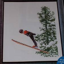 Kick off sports counted cross stitch pattern by crosstitch.com to download and print online. Ski Jumper Skiing Skier Sport Thea Gouverneur Cross Stitch Charts Patterns For Sale