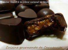 Chocolat Fourre A La Creme Caramel Au Beurre Sale Aux Noix Recette Recette Chocolat Caramel Au Beurre Chocolat