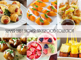 These are popular prize ideas for summer baby showers. Summer Baby Shower Finger Food Collection Baby Shower Ideas 4u