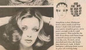 Retro Hairstyle With Roller Setting Pattern Retro Hairstyles Hair Patterns Vintage Waves Hair