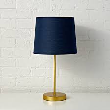 Mix And Match Gold Table Lamp Base Table Lamp Shades Gold Table Lamp Blue Lamp Shade