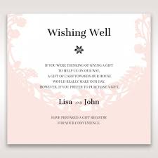 Bridal Shower Invitation Etiquette Wishing Well Wedding Wedding Invitation Wording Examples Bridal Shower Invitation Wording