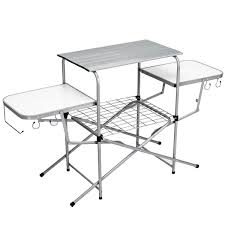 Foldable Outdoor Bbq Table Grilling Stand Bbq Table Camping Table Portable Camp Kitchen