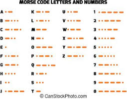 While it might not always seem like it, your local auto parts store is a pretty amazi. International Morse Code Alphabet And Numbers Canstock