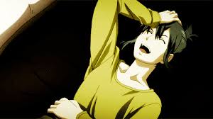 Anime Boy Laughing gif | We the Hunted