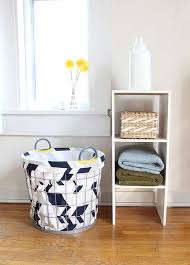 You can hang the hamper behind a door, in a closet, or on the wall. 20 Easy Diy Laundry Hampers And Baskets Ohoh Deco