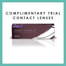 †an eye exam may be necessary before receiving your free trial, and the free trial does not include the cost of an eye examination or any other professional fees. Alcon Contact Lenses Free Trial David Clulow