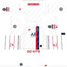 Kits Psg Uefa Champions League 2019 2020 Dls Fts 15 Dream League Soccer 2019 2020 Kits Kits Dream League Soccer Update Psg Futebol Clube Psg Kits De Futebol