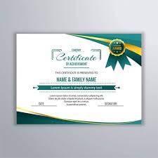 Find & download free graphic resources for certificate. Certificate With Abstract Design Free Vector Free Vector Freepik Vector Freecertifica Certificate Design Certificate Design Template Certificate Templates