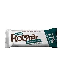 Protein Spirulina Lemon Bar Roobar 40g