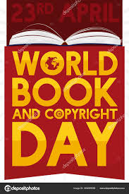 Open Book And Commemorative Ribbon To Celebrate World Book Day In 2020 Open Book Books Vector Illustration