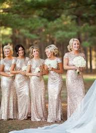 New Arrival Beading Bridesmaid Dresses Short Sleeve Bridesmaid Dresses Backless Bridesmaid Dress Bridesmaid Dr With Images Metallic Bridesmaid Dresses Sparkly Bridesmaids